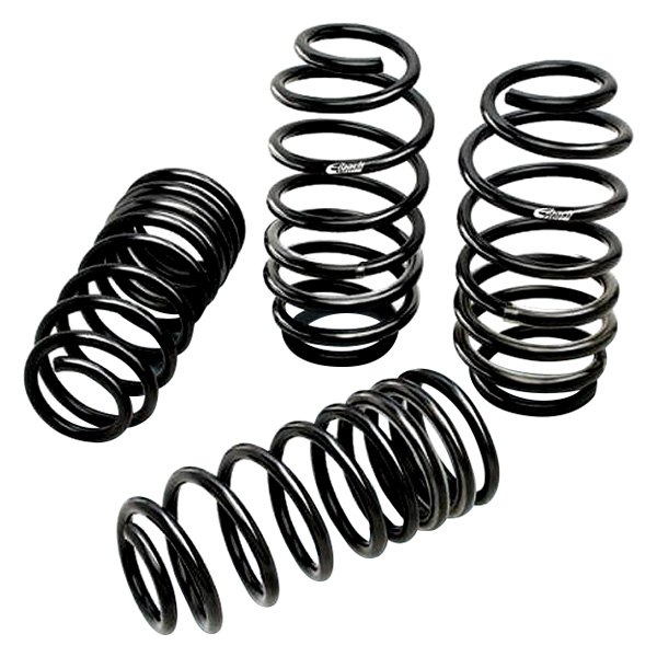 Eibach® - 0.9" x 1.1" Pro-Kit Front and Rear Lowering Coil Springs
