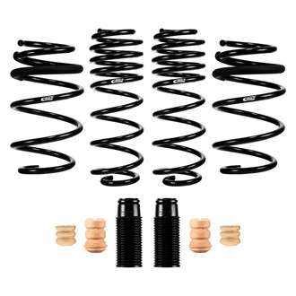 Eibach® - 0.9" x 0.7" Pro-Kit Front and Rear Lowering Coil Springs