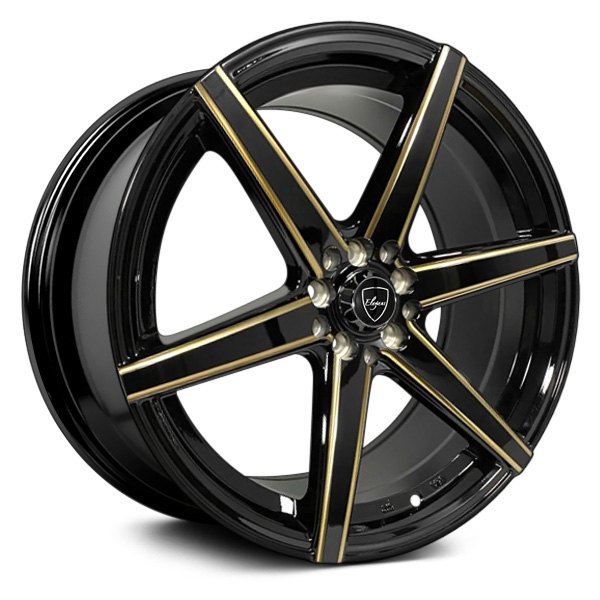 ELEGANT® - E002 Gloss Black with Candy Bronze Milled Accents