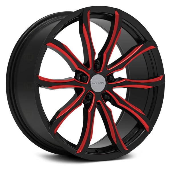 ELURE ® - ELR51 Black with Red Milled Accents