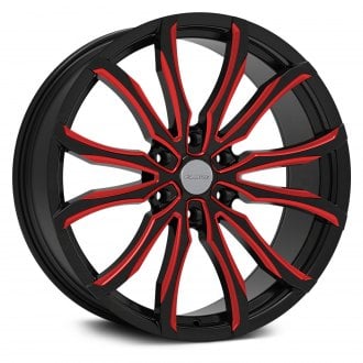 ELURE® - ELR52 Black with Red Milled Accents