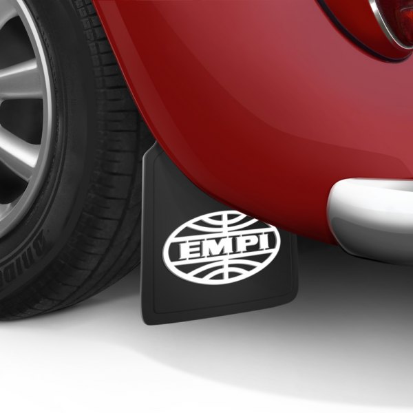 EMPI® - Black Mud Flaps with White EMPI Logo