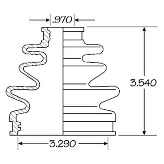EMPI® - CV Joint Boot Kit