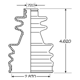 EMPI® - CV Joint Boot Kit