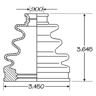 EMPI® - CV Joint Boot