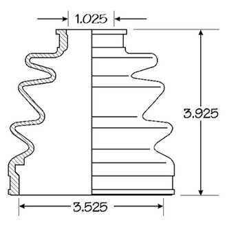 EMPI® - CV Joint Boot Kit