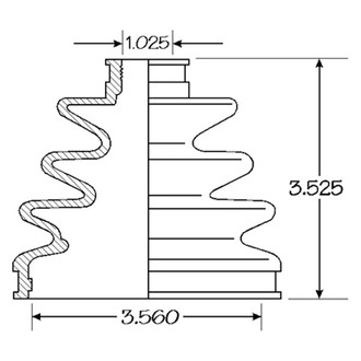 EMPI® - CV Joint Boot Kit