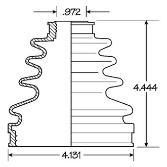 EMPI® - CV Joint Boot Kit