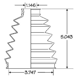 EMPI® - CV Joint Boot Kit