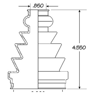 EMPI® - CV Joint Boot Kit