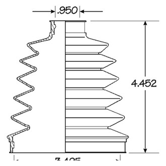 EMPI® - CV Joint Boot Kit