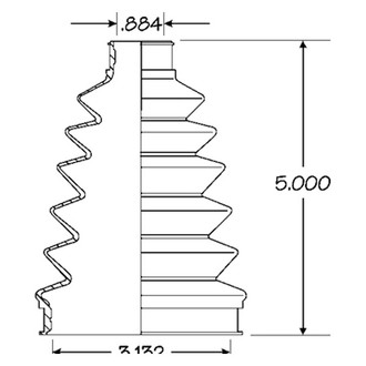 EMPI® - CV Joint Boot Kit