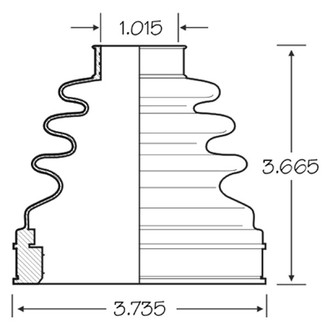 EMPI® - CV Joint Boot
