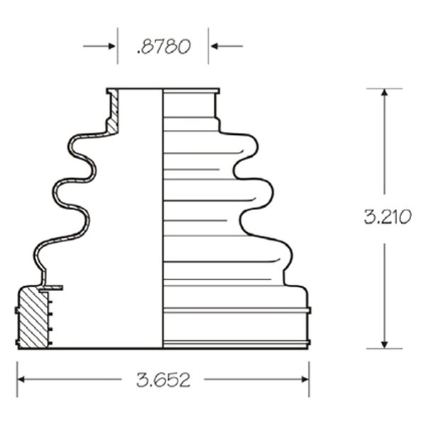 EMPI® - CV Joint Boot Kit