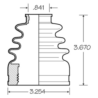 EMPI® - CV Joint Boot Kit