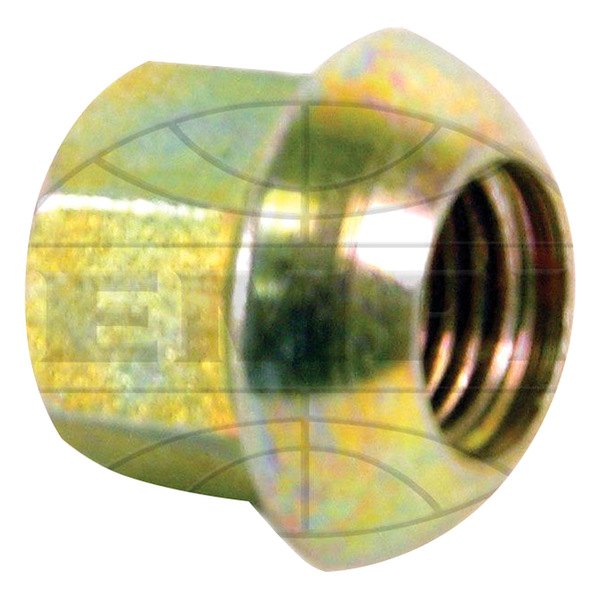 EMPI® - Chrome Yellow Radius/Ball Seat Acorn Open End Lug Nut