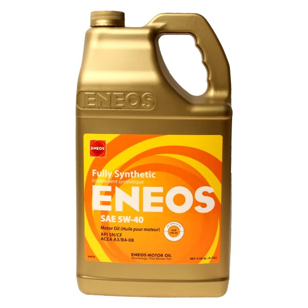 Eneos® - SAE 5W-40 Full Synthetic Motor Oil, 5 Quarts