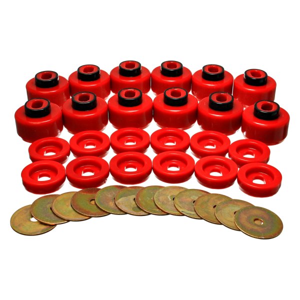 Energy Suspension® 3.4156R Front and Rear Body Mount Kit
