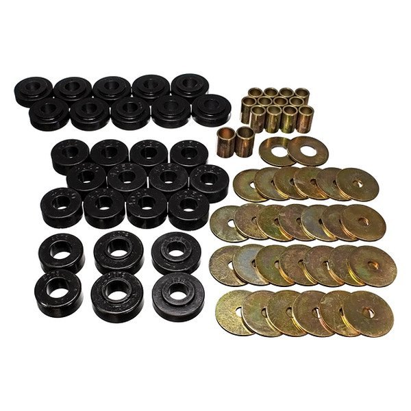 Energy Suspension® 3.4111G Front and Rear Body Mount Kit
