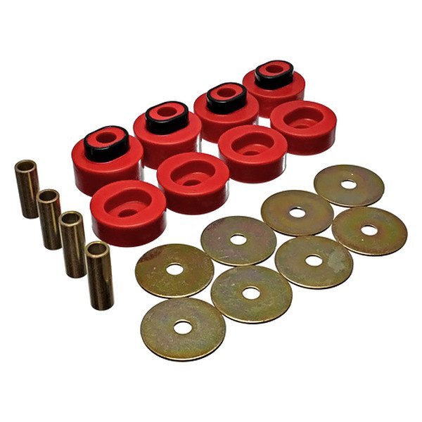 Energy Suspension® 5.4111R Front and Rear Body Mount Kit