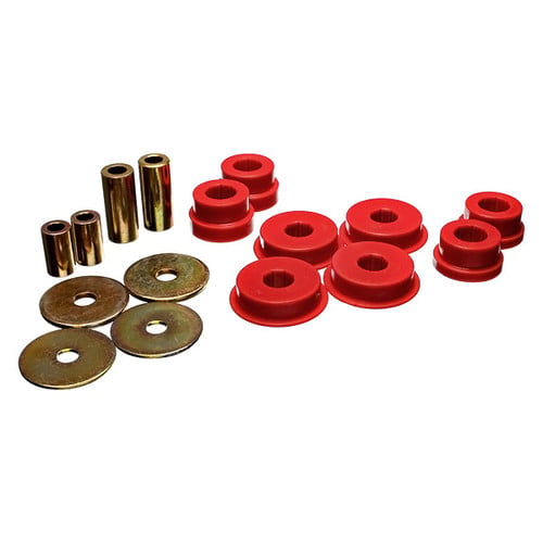 Energy Suspension 10 Chevy Camaro Red Rear Differential Carrier Bushing Set