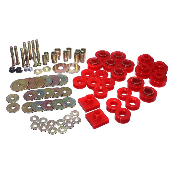 Energy Suspension® 3.4161R Front and Rear Body Mount Kit