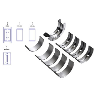 Enginetech® - Crankshaft Main Bearing