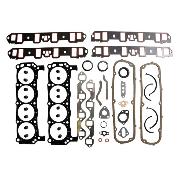 Enginetech® - Heavy Duty Engine Full Gasket Set with 2-Piece Rear Main Seal