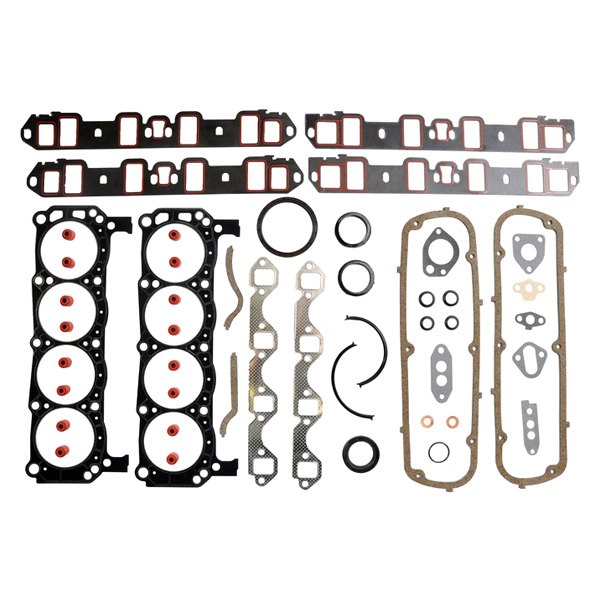 Enginetech® - Heavy Duty Engine Full Gasket Set with 1-Piece Rear Main Seal
