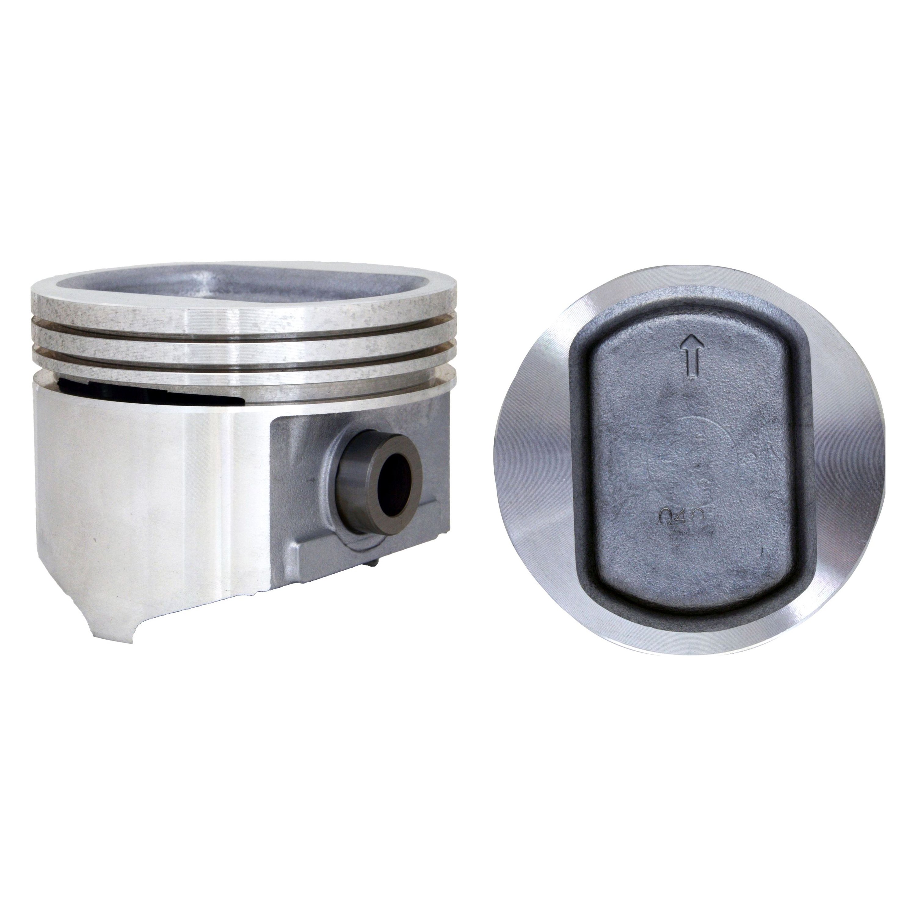 Enginetech® P6010(8)040 - Dish Top Engine Piston Set