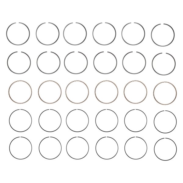 Enginetech® - Cast Engine Piston Ring Set 