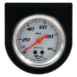 Equus® - 5000 Series 2-1/16" Mechanical Oil Pressure Gauge, 100 PSI