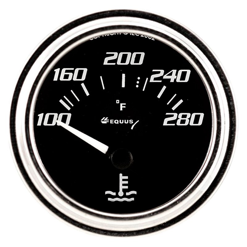 Equus® 7000 Series 2" Water Temperature Gauge