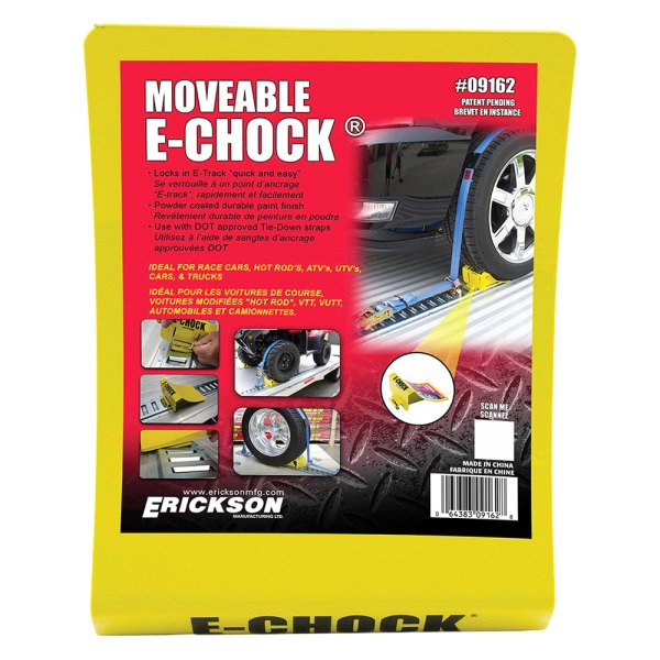 Erickson® - E-Track Wheel Chock