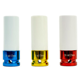 ESCO® - 3-piece 1/2" Extra Deep Wheel Protector Impact Socket