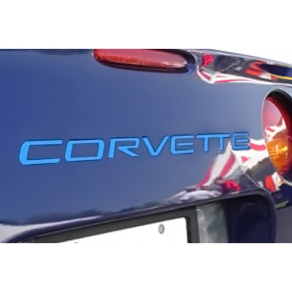 Eurosport Daytona® - EDI Series "Corvette" Gloss Blue Rear Bumper Lettering