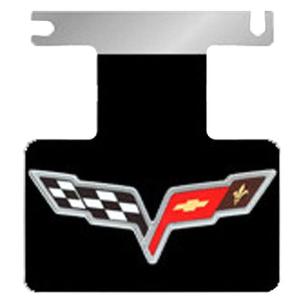 OEM Logo C6 Rear Exhaust Enhancer Plate Eurosport Daytona Compatible with 2005-2013