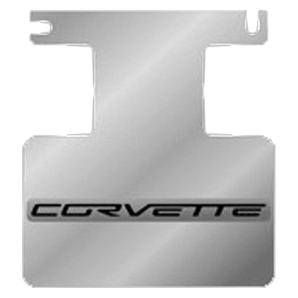 Eurosport Daytona® - Polished Rear Exhaust Enhancer Plate with Corvette Logo