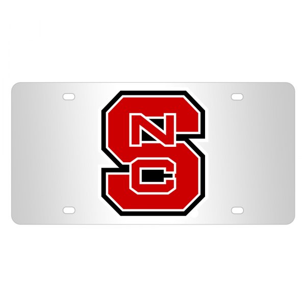 Eurosport Daytona® - NCAA License Plate with North Carolina State