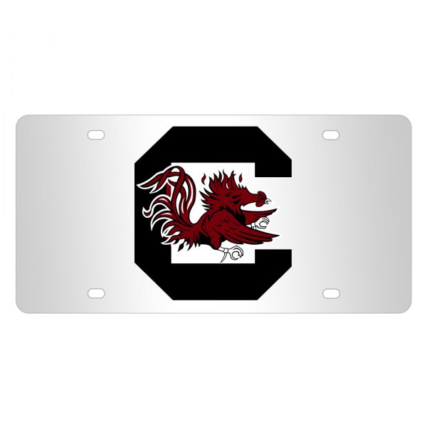 Eurosport Daytona® - NCAA License Plate with South Carolina Gamecocks