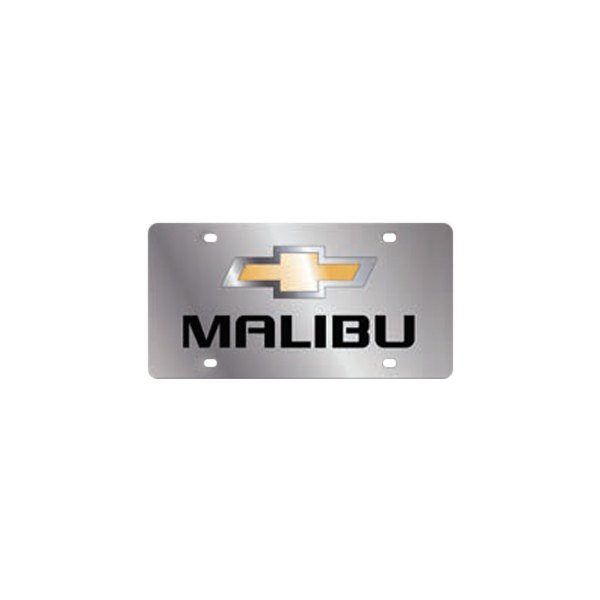 Eurosport Daytona® - GM License Plate with Malibu New Logo and Chevrolet Emblem