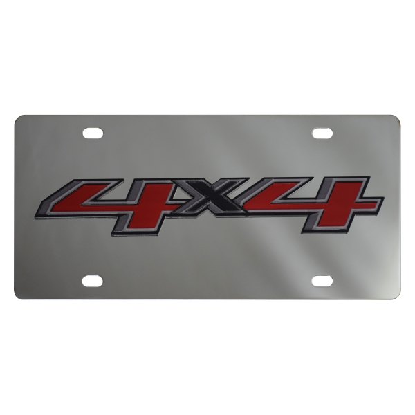 Eurosport Daytona® - GM License Plate with Chevrolet 4X4 Logo