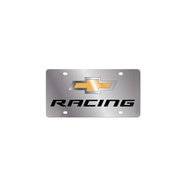 Eurosport Daytona® - GM License Plate with Racing Logo and Chevrolet Emblem