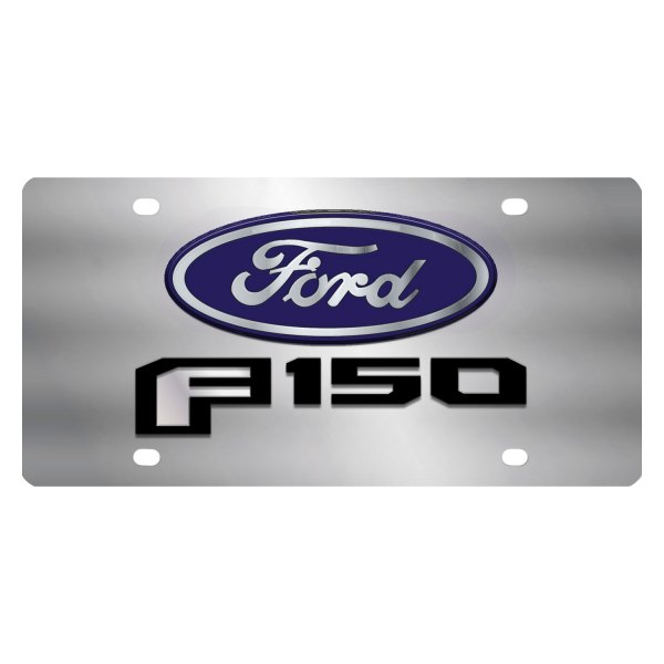 Eurosport Daytona® - Ford Motor Company License Plate with Style 2 F-150 New Logo and Blue Ford Emblem