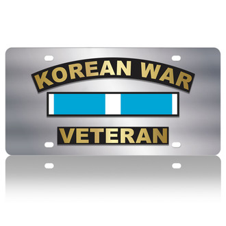Eurosport Daytona® - LSN License Plate with Korean War Veteran Logo
