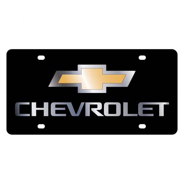 Eurosport Daytona® - GM Lazertag License Plate with Chevrolet New Logo and Emblem