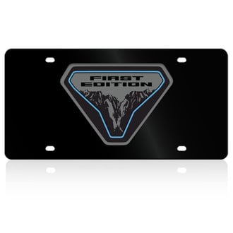 Eurosport Daytona® - Lazertag Black License Plate with First Edition Badge