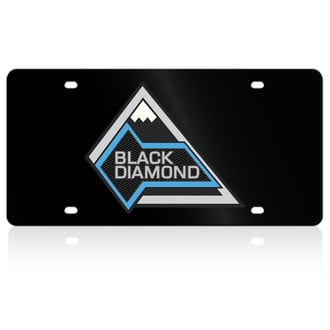 Eurosport Daytona® - License Plate with Black Diamond Badge