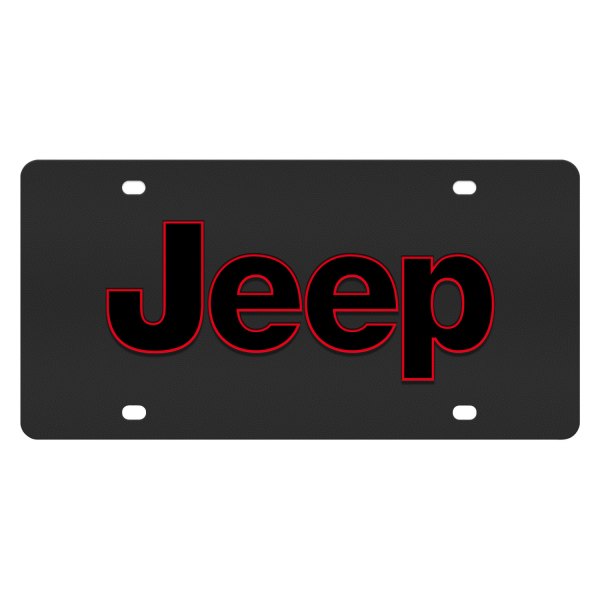 Eurosport Daytona® - MOPAR License Plate with Jeep Logo