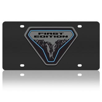 Eurosport Daytona® - Black License Plate with First Edition Badge